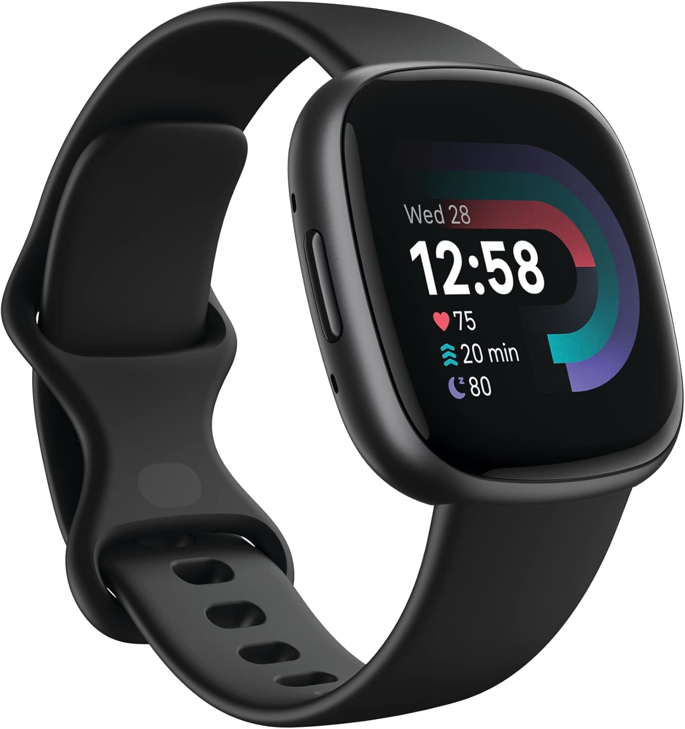 Fitbit Versa 4 in Black Graphite