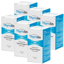 Thyrolin Best Value Package - 6 Month Supply