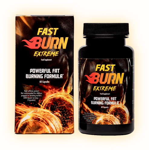Fast Burn Extreme dietary supplement bottle and box
